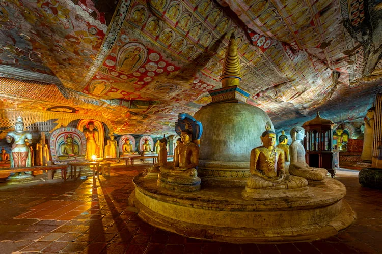 The Golden Temple of Dambulla: A Sanctuary in Stone